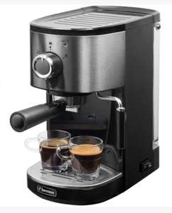 Cafetera espresso - 1,25l - 15 bar - 1450w - vidrio - bestron