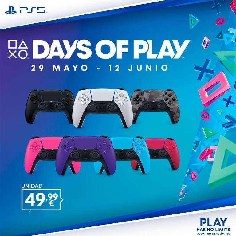 Days of Play - Mandos Dualsense (Todas las Tiendas)