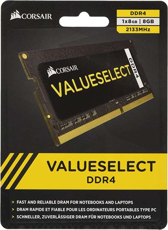 CORSAIR DDR4 8GB 2133MHZ SODIMM