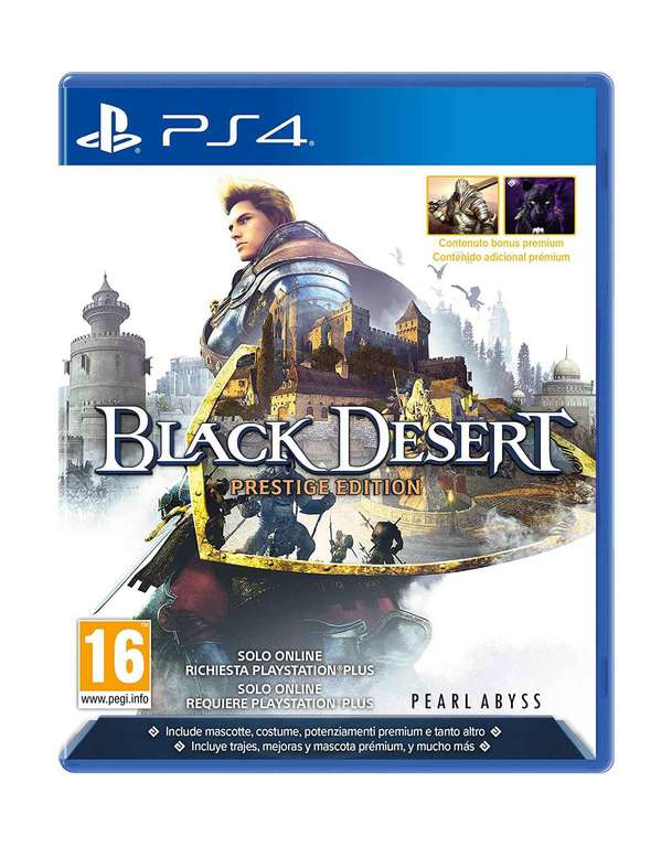 Black Desert Prestige Edition Ps4