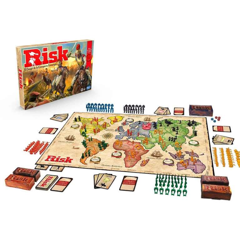 Juego Risk con Dragón E9402 HASBRO GAMES