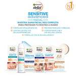 3x Garnier Delial Sensitive Advanced - Bruma Facial Hidratante Protector Solar IP50+ - sprays y rocíos ,75 ml. 4'87€/ud
