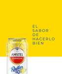 2 paquetes de 24 unidades cada uno, Amstel Radler 0,0 Cerveza Limon Sin Alcohol Pack Lata, 48 x 33cl