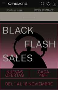 Black Flash Sales en Create