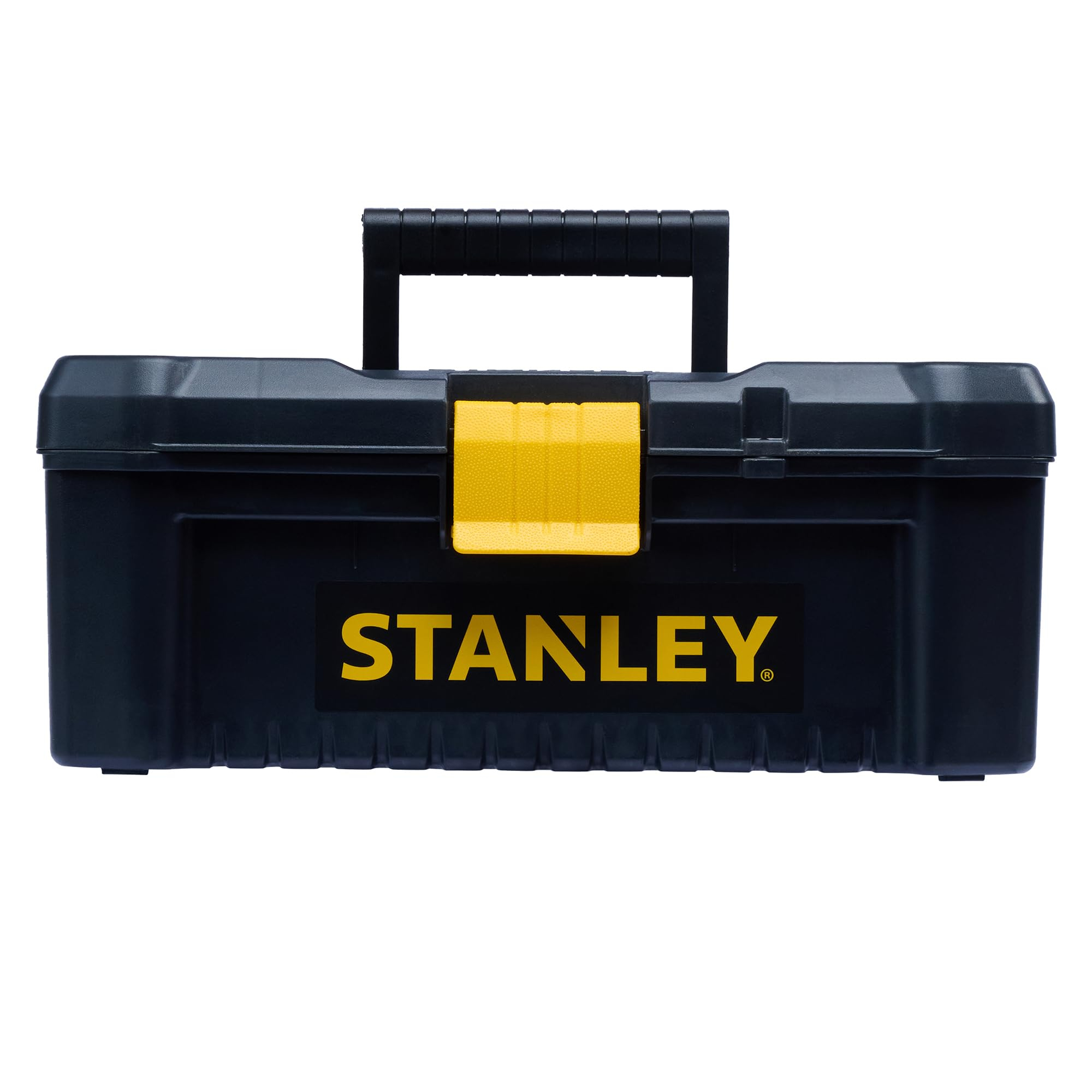 STANLEY Caja de herramientas de plástico con cierre de plástico, 40,6 x 20,5 x 19,5 cm