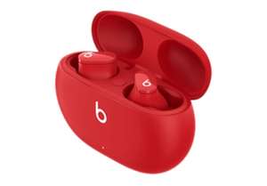 Auriculares inalámbricos - Beats Studio Buds, De botón, Bluetooth, Cancelación ruido, Hasta 8 horas , Rojo
