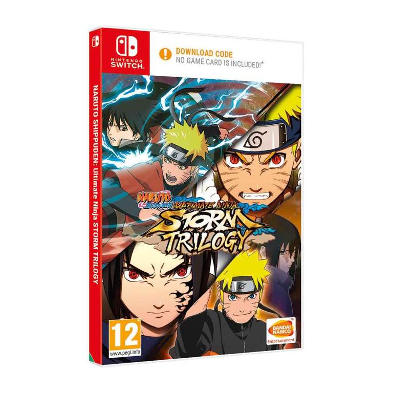 Videojuego Naruto Ultimate Ninja Storm Trilogy Nintendo Switch (código digital)