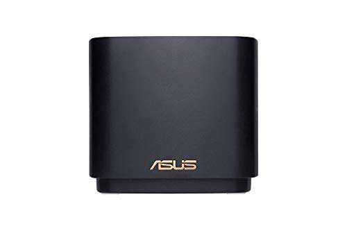 ASUS ZenWifi AX Mini (XD4) - Sistema de red mallada Wi-Fi 6 AX1800 (cubre hasta 446 m2, instalación sencilla, funciones de seguridad