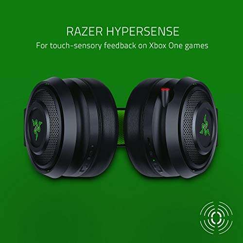Razer Nari Ultimate Auriculares inalámbricos HyperSense Xbox Series X / S + PC, Auriculares inalámbricos RGB