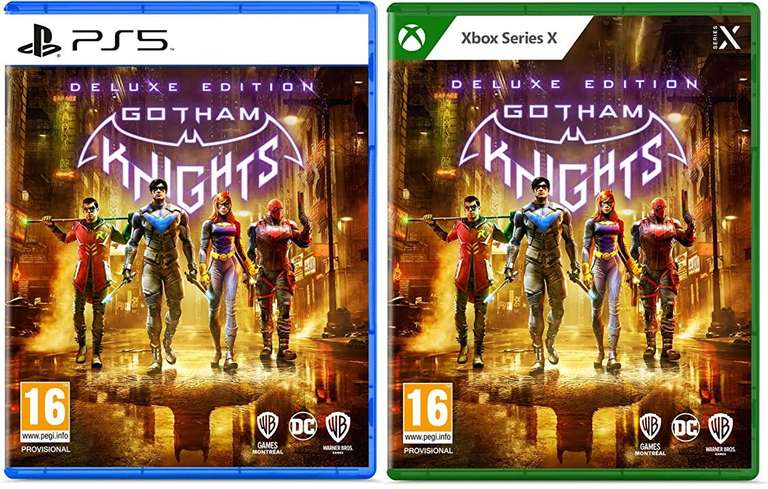 Gotham Knights Deluxe Edition para PS5 o XBOX