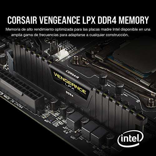 8 Gb RAM CORSAIR VENGEANCE LPX 3000mhz CL16