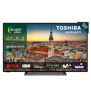 Toshiba TV LED (50") Toshiba 50UA3D63DG Android TV UHD 4K modelo 2022 sonido Onkyo / sólo 296€ con ECI+