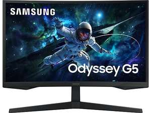Monitor gaming - Samsung Odyssey G5 LS27CG552EUXEN, 27", WQHD, 1 ms, 165 Hz, FreeSync (199 € con Newsletter)