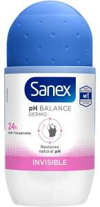 Desodorante Roll-On Sanex Invisible (50 ml)