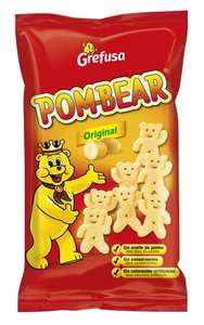 Una bolsa de snack de patata Pom-Bear GREFUSA (80g)