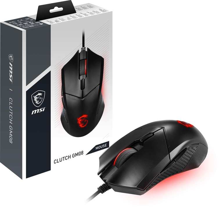 Imagen de MSI Clutch GM08 – Ratón Gaming