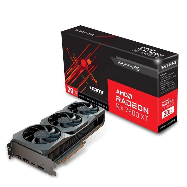 Sapphire AMD Radeon RX 7900 XT Gaming 20GB