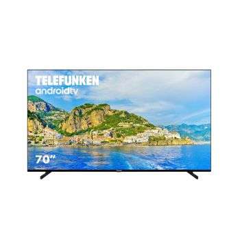 TV LED 70" (177,8 cm) Telefunken 70DTUA724, 4K UHD, Smart TV
