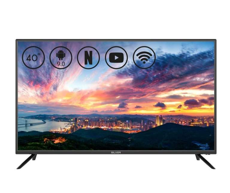 TV SILVER 410920 (LED - 40'' - 102 cm - Full HD - Smart TV)