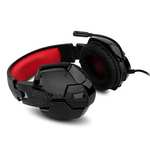 Auricular Gaming KYN compatible Nintendo Switch, PS4,PS5, PC, Color Negro, Rojo
