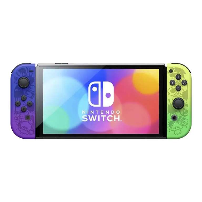 Consola Nintendo Switch OLED Splatoon 3 Edición Limitada - versión japonesa