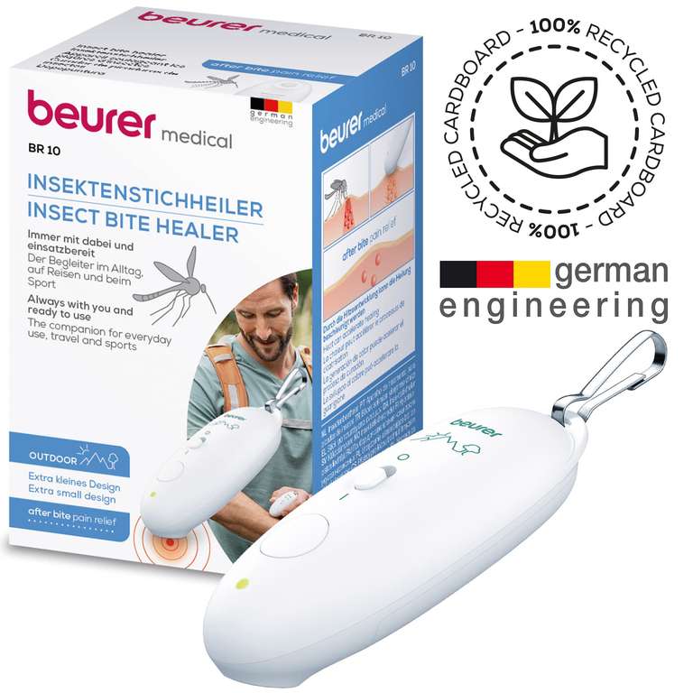 Beurer BR 10 Aparato para el tratamiento de mordeduras y picaduras de insectos (en descripción modelo BR90 por 24,99€)