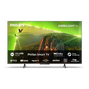 Philips 4K LED Smart Ambilight TV|PUS8118|65 Pulgadas|UHD 4K TV|60 Hz|P5 Picture Engine|HDR10+|Smart TV|Dolby Atmos|Altavoces de 20 W|