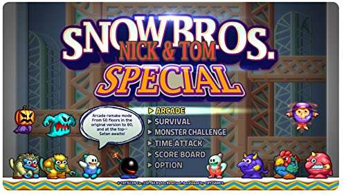 Clear River Games Snow Bros. Nick & Tom Special (Nintendo Switch) Reino Unido