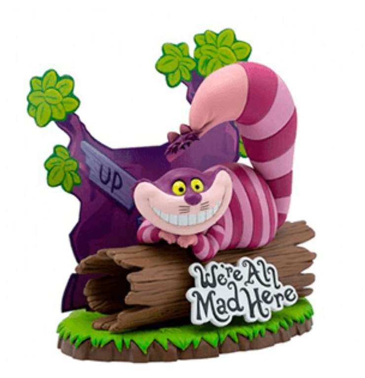 Figuras Disney Alicia en el País de las Maravillas Chesire y White Rabbit - 16,95€
