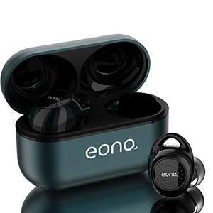 Amazon Brand - Eono Auriculares Inalámbricos Deportivos Eonobuds3 Auriculares Bluetooth con Micrófono In-Ear Auriculares con latencia