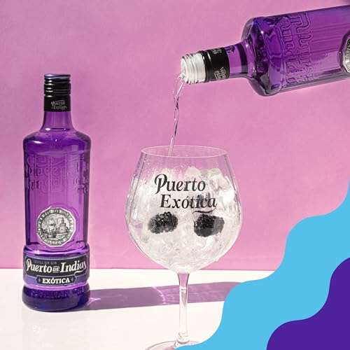 Puerto de Indias – Ginebra Exotica Premium – Exotic Premium Gin – 70 cl – 37.5º