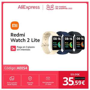 Redmi Watch Lite 2 - Desde España