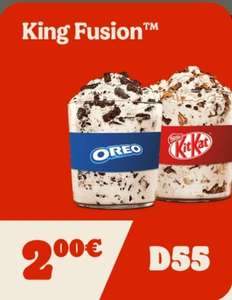King fusión a 2€ en burger King