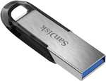 SanDisk Ultra Flair Memoria flash USB 3.0 de 64 GB, con carcasa de metal duradera y elegante y hasta 150 MB/s de velocidad de lectura