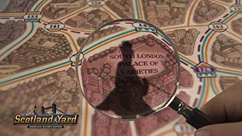 Ravensburger Scotland Yard Sherlock Homes Edition - Juegos de mesa de estrategia familiar para niños y adultos a partir de 8 años