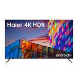 Haier Direct LED 4K H50K702UG - 50", Smart TV, HDR 10, Dolby Audio, Android 11, Smart Remote Control, Google Assistant, Bluetooth 5.1