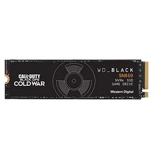 WD BLACK SN850 1 TB SSD NVMe Call of Duty: Black Ops Cold War Special Edition, Color Negro