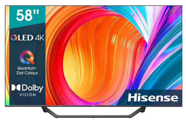 Hisense QLED 58" Smart TV 4K solo 399€