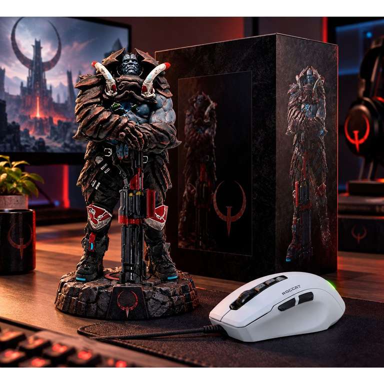 Pack Gaming Roccat Kone Pure Ultra + Figura Scalebearer CIB