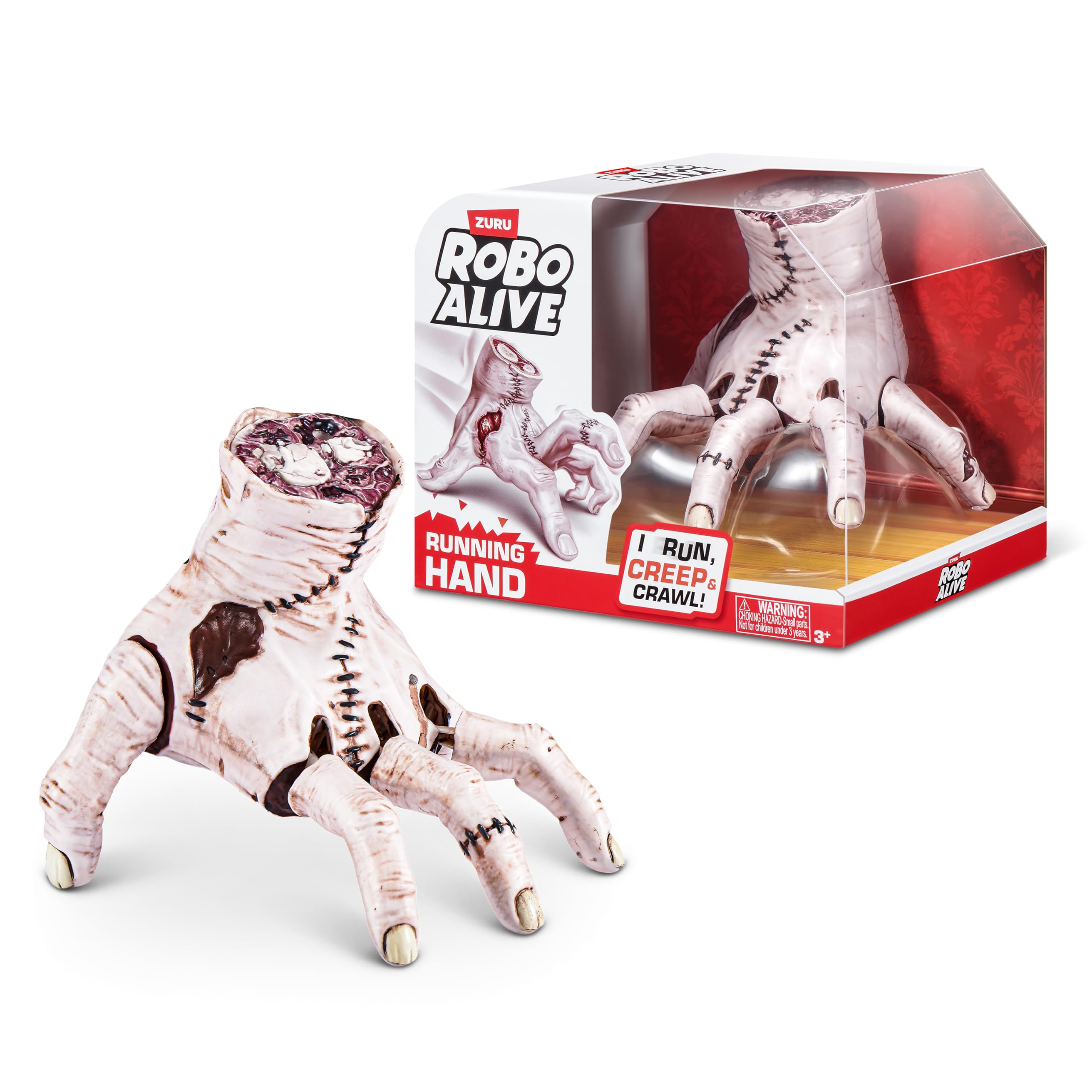 ROBO ALIVE Horror Series 1 Running Hand de ZURU, Corre, se desliza y gatea