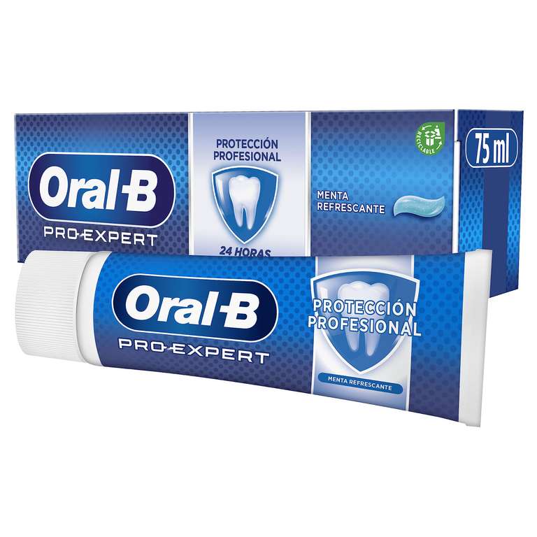 Pack de 12 tubos de pasta de dientes ORAL B PRO EXPERT (75ml/tubo; a 1,82€/tubo)