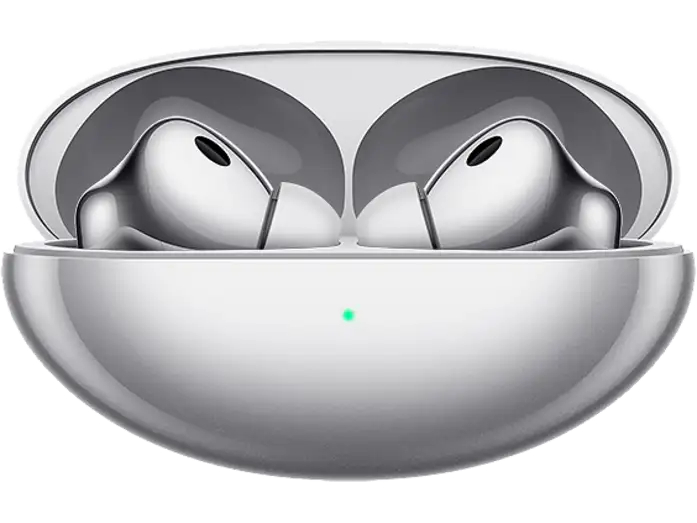 Auriculares True Wireless - Huawei FreeBuds Neo, 10h Autonomía, Cancelación de Ruido Activa, 3 Micrófonos, Stellar Silver