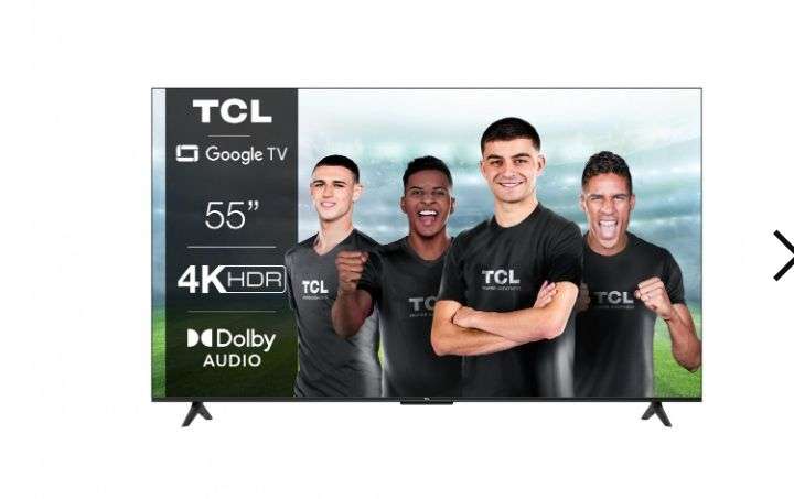 TV LED 139,7 cm (55") TCL 55P638X1, 4K UHD, Smart TV + cupón 62,82€