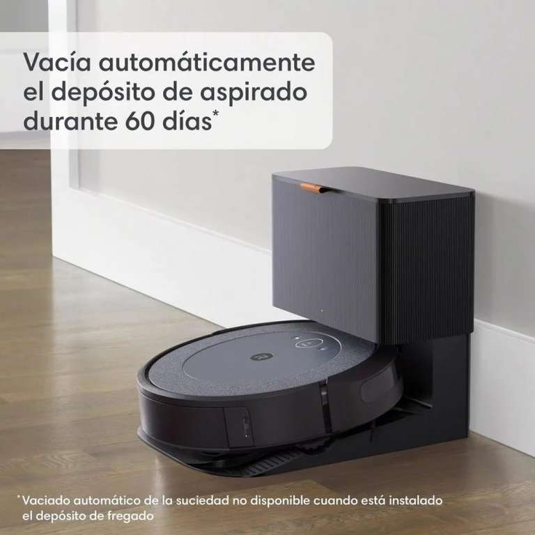 iRobot Roomba Combo i5+ con Base de Autovaciado + Pack 3 Bolsas