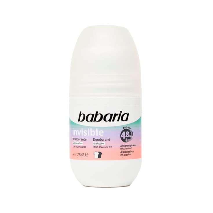 Desodorante Babaria invisible roll on por 0.99€