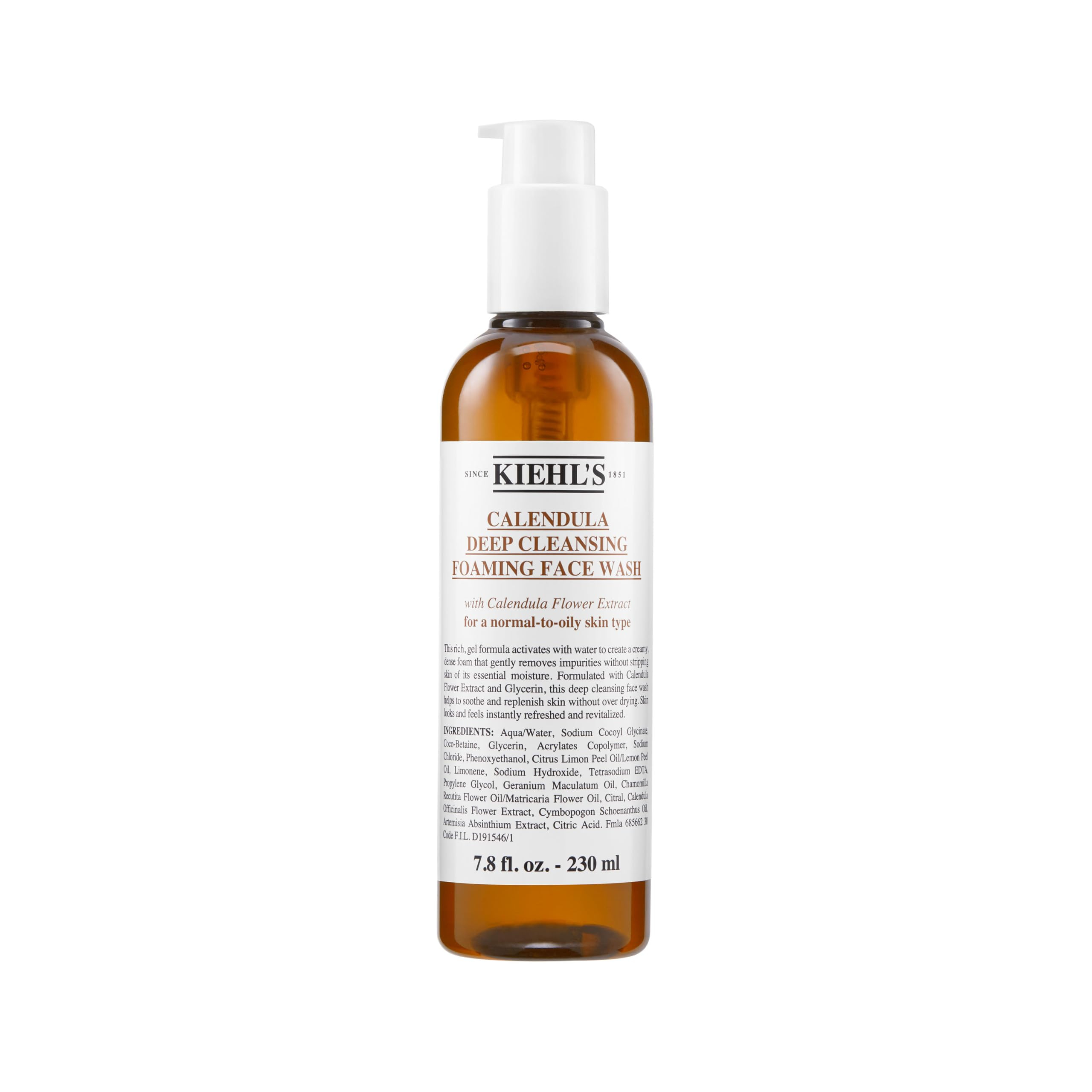 Gel limpiador de kiehl's 230ml