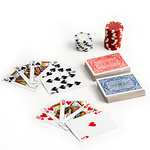 Maletín de Poker Maverick de 300 fichas + 2 Juegos de 54 Cartas
