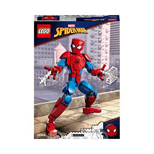  LEGO Marvel Spider-Man 76226 - Figura de acción totalmente  articulada, juego inspirado en la película de superhéroes con elementos  web, regalo para nietos, modelo coleccionable para niños, niñas y niños a