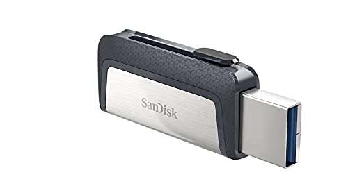 SanDisk Ultra 128 GB Dual Type-C - USB 3.1, Memoria Flash USB, Color Black