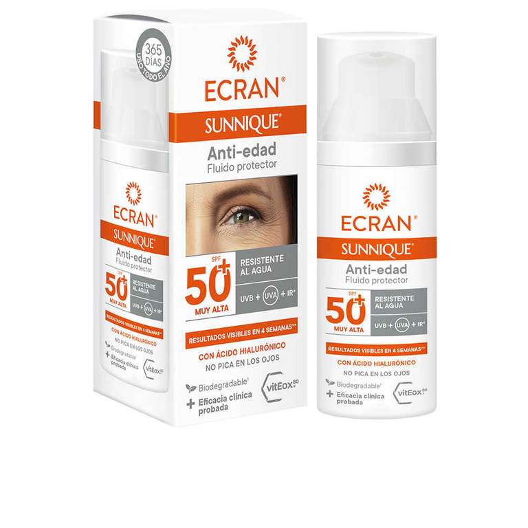 Solar Ecran ECRAN SUNNIQUE anti-edad facial SPF50+